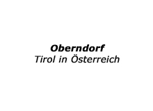 Oberndorf Tirol in Österreich